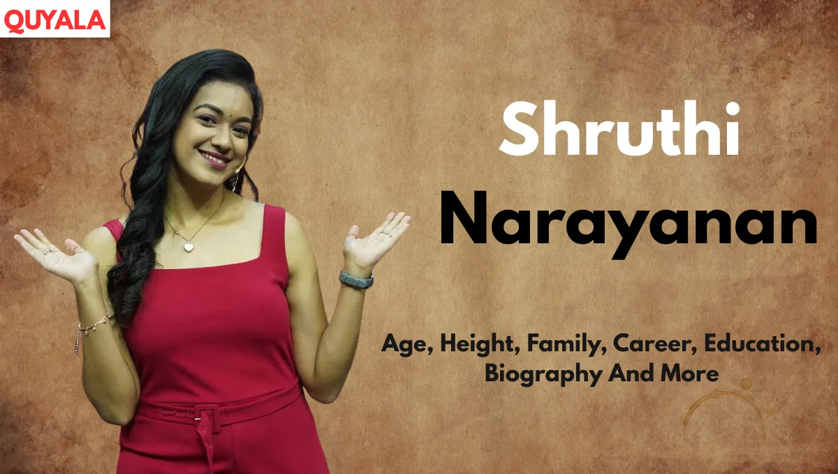 Who is Shruthi Narayanan? A Heartfelt Look Into Her Life & Career