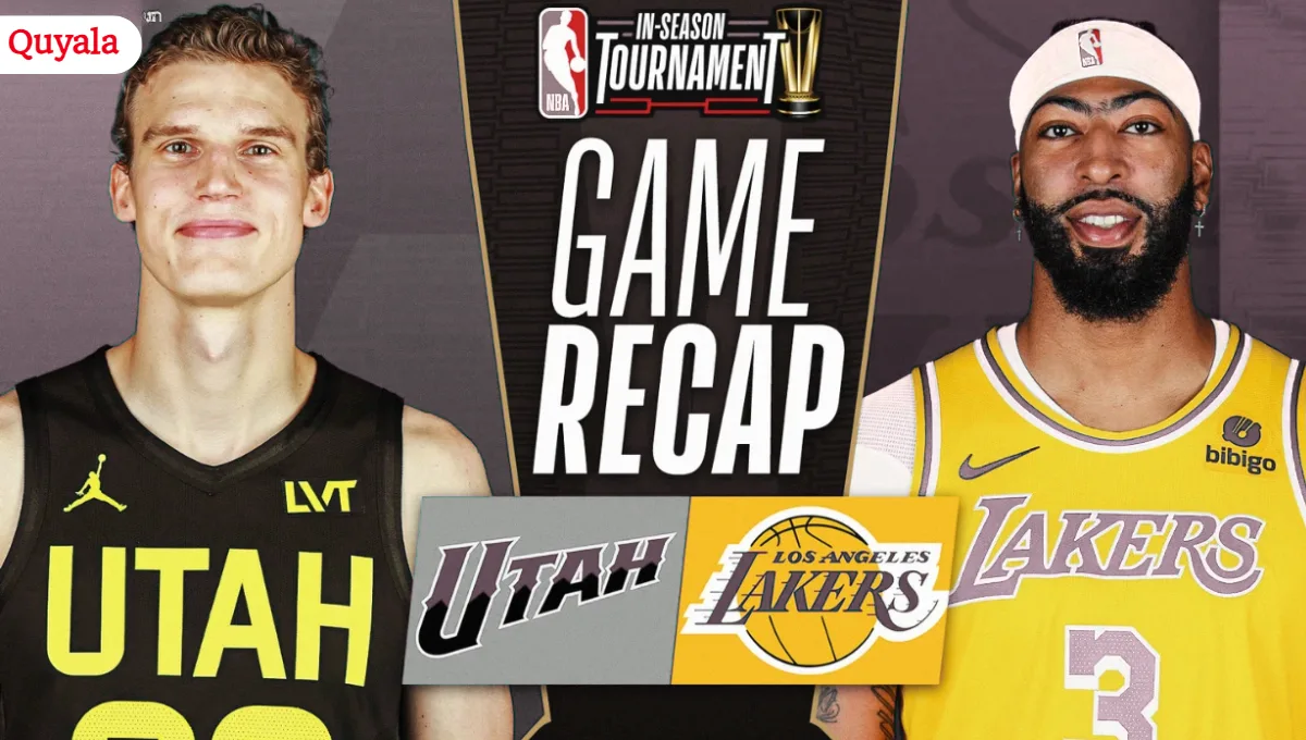 Utah Jazz vs Lakers Match Player Stats