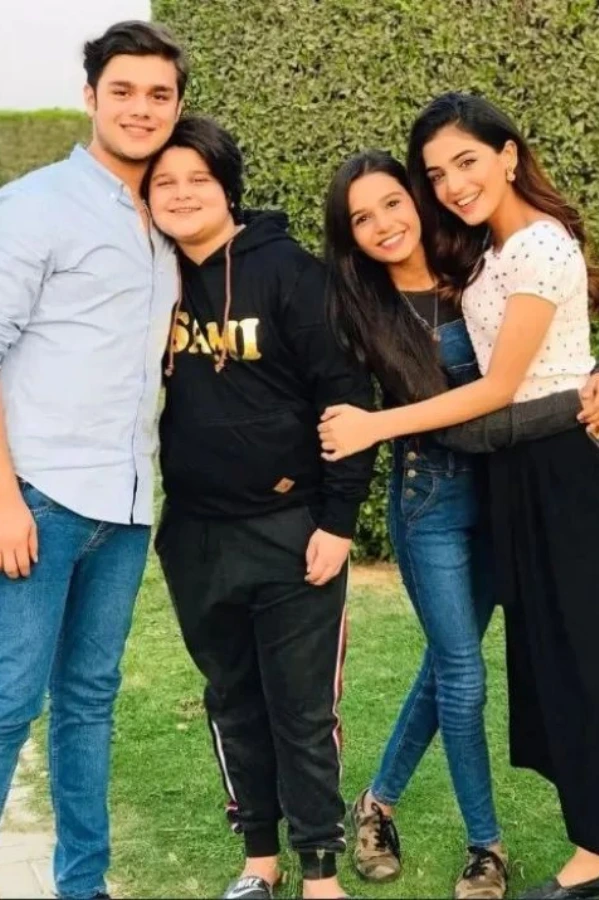 Laiba Khan Family