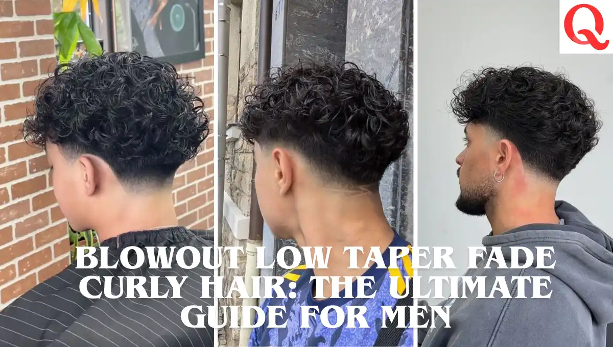 Blowout Low Taper Fade Curly Hair